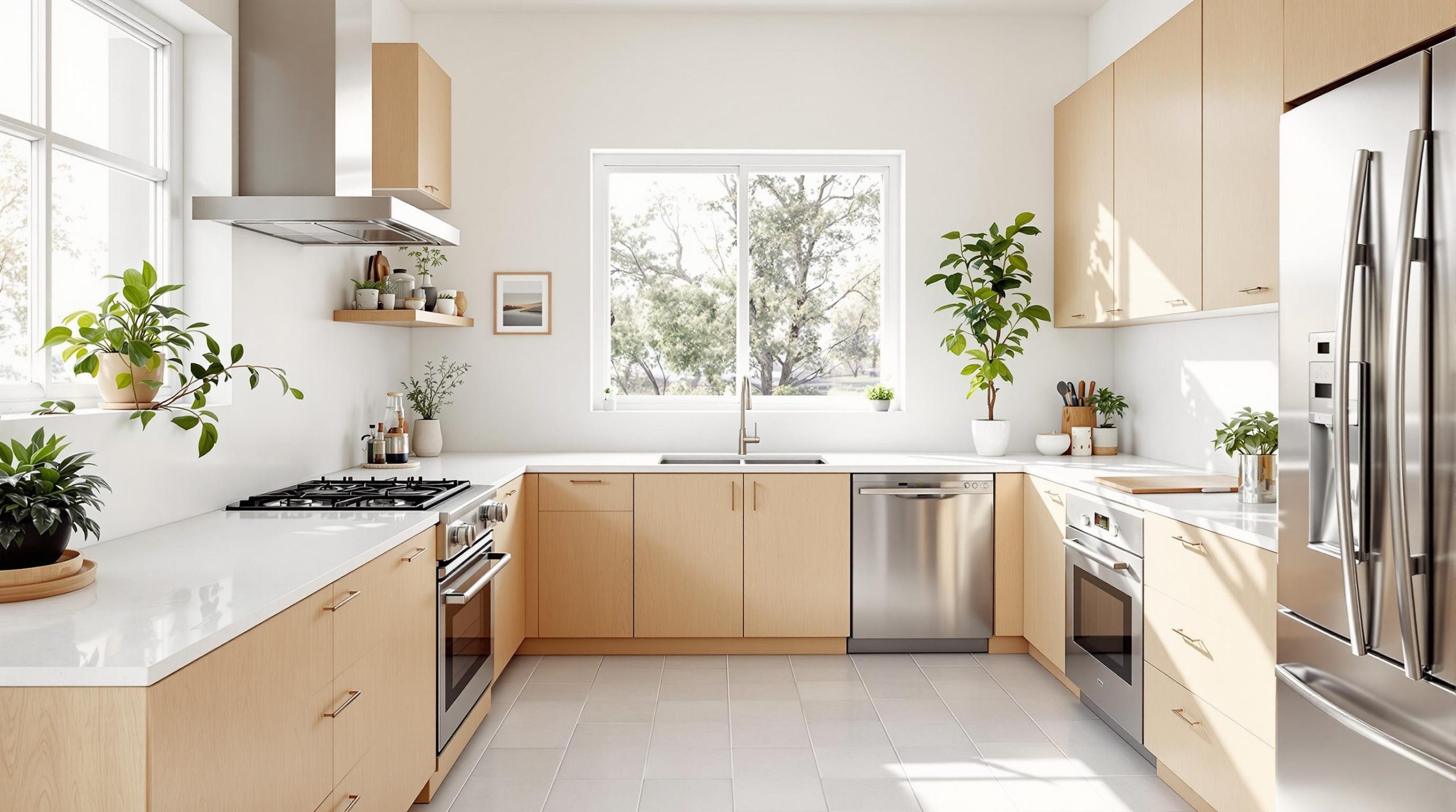 Comment aménager une cuisine en U efficacement - Espace Lifestyle
