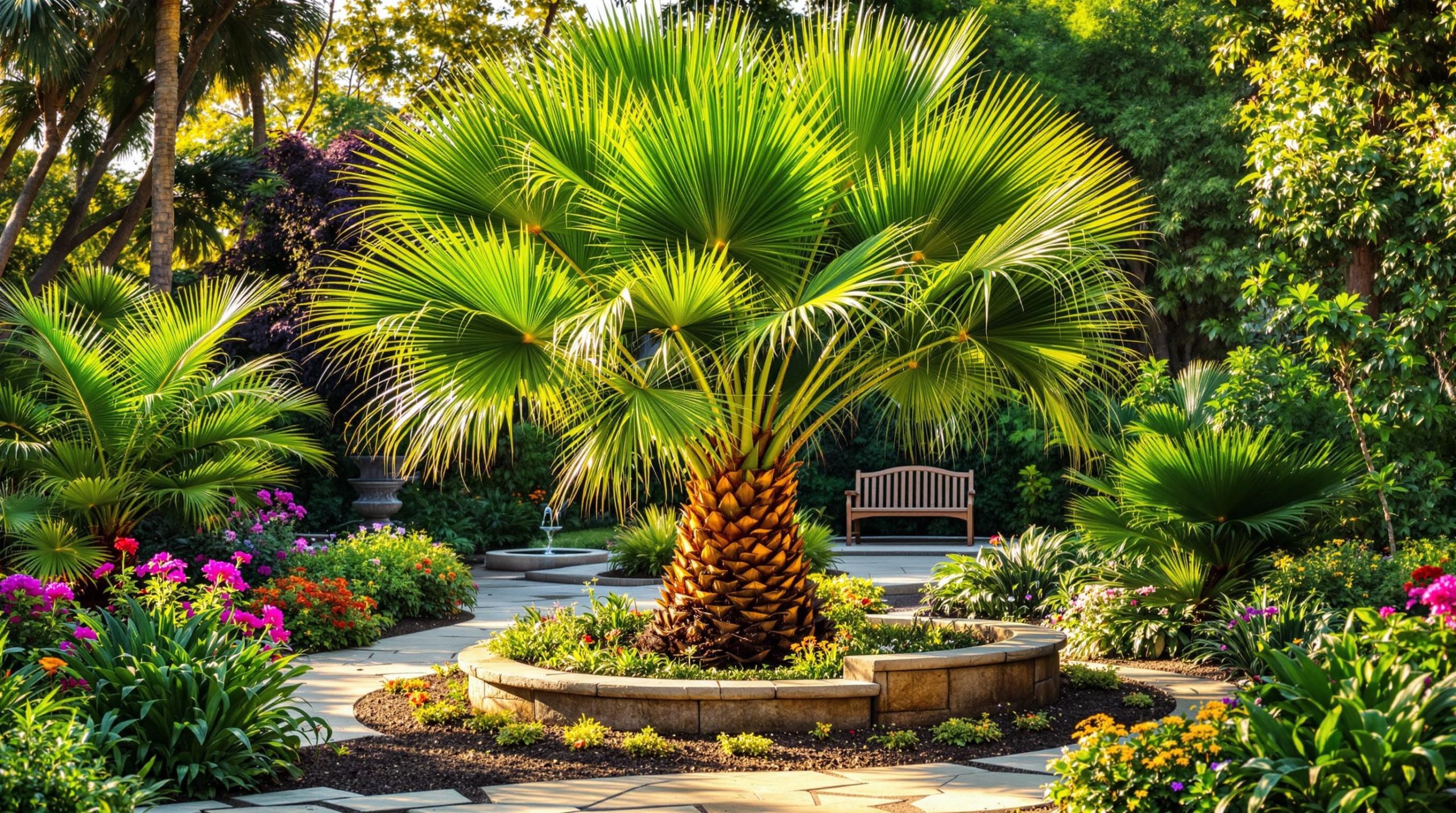 Créer un jardin avec des palmiers : Guide pratique - Espace Lifestyle